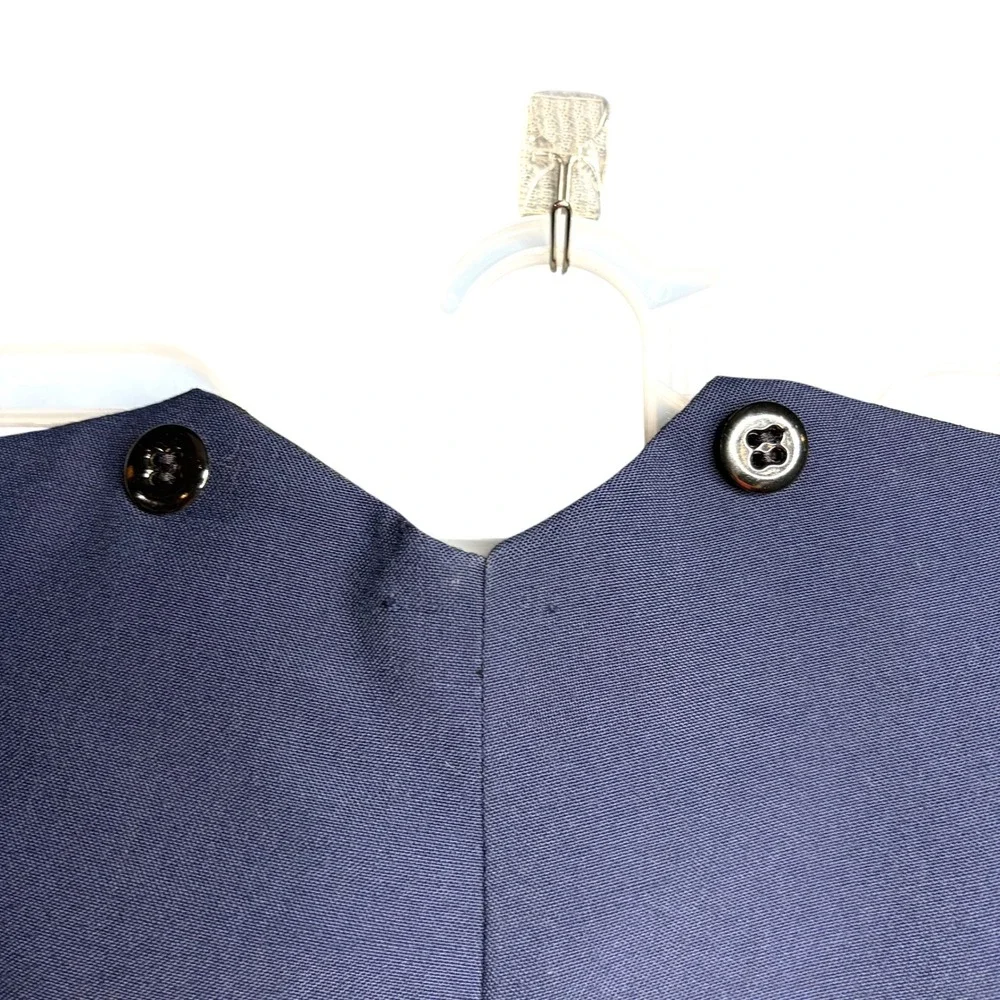 USAF Dress Uniform Trousers Blue Wool Blend Satin Stripe Mens 38x30  Patriot USA - Picture 5 of 12